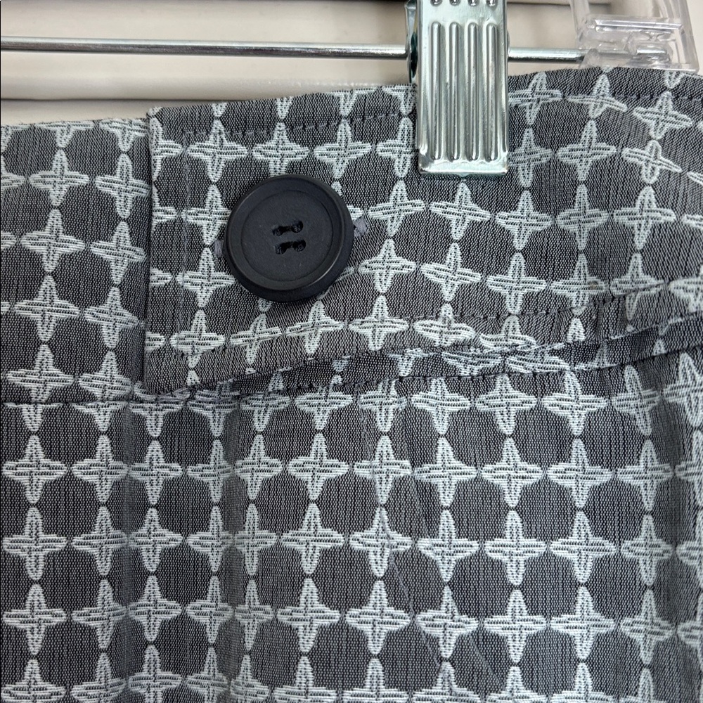 Gray Patterned Dot Skirt - image 3